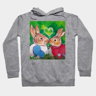 Bunnies Rabbits bunny hug Hoodie